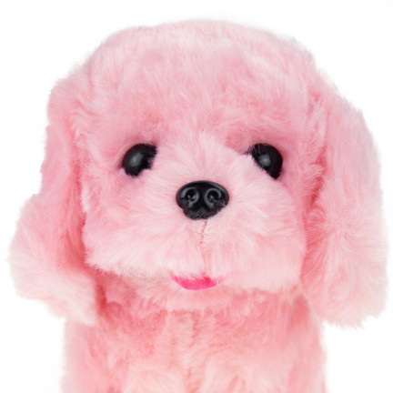 TG64208-2 PIESEK INTERAKTYWNY CHODZI SZCZEKA SZCZENIACZEK różowy