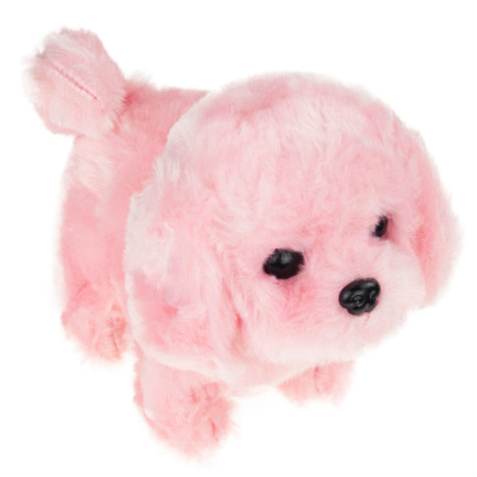 TG64208-2 PIESEK INTERAKTYWNY CHODZI SZCZEKA SZCZENIACZEK różowy