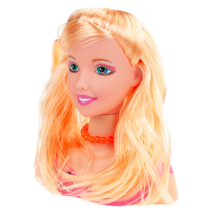 TG64209 GŁOWA LALKI DO STYLIZACJI FRYZUR WŁOSÓW CZESANIA MALOWANIA korpus Lalka