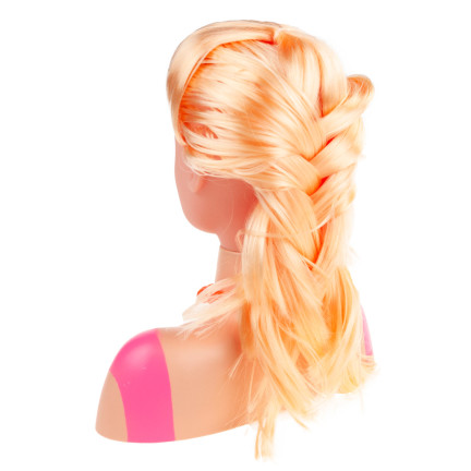 TG64209 GŁOWA LALKI DO STYLIZACJI FRYZUR WŁOSÓW CZESANIA MALOWANIA korpus Lalka