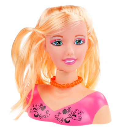 TG64209 GŁOWA LALKI DO STYLIZACJI FRYZUR WŁOSÓW CZESANIA MALOWANIA korpus Lalka