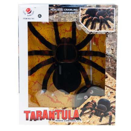 TG64210 PAJĄK GIGANT ZDALNIE STEROWANY TARANTULA Z PILOTEM SPIDER STRASZNY WŁOCHATY