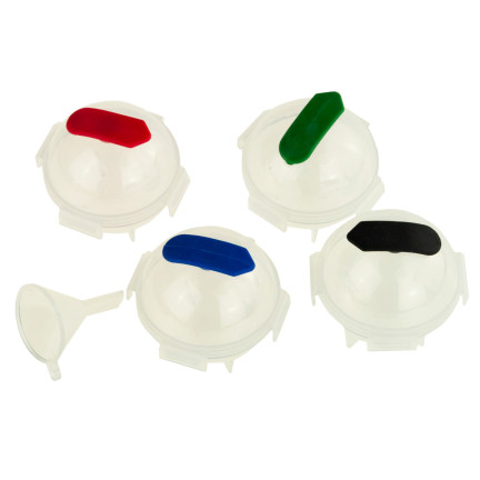 TG64476 FORMA DO LODU KULE LODOWE KULA FOREMKA 4 SZTUKI DO DRINKÓW DUŻE