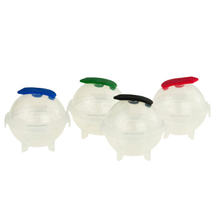 TG64476 FORMA DO LODU KULE LODOWE KULA FOREMKA 4 SZTUKI DO DRINKÓW DUŻE