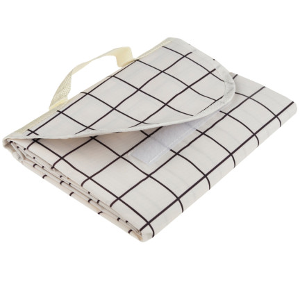 TG64613 KOC PIKNIKOWY MATA PIKNIKOWA TURYSTYCZNY PLAŻOWY WODOODPORNY 150x150 BIAŁY