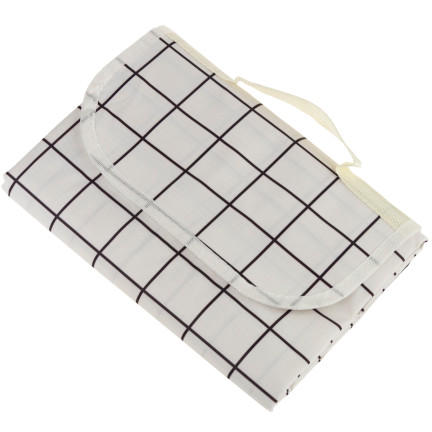 TG64613 KOC PIKNIKOWY MATA PIKNIKOWA TURYSTYCZNY PLAŻOWY WODOODPORNY 150x150 BIAŁY