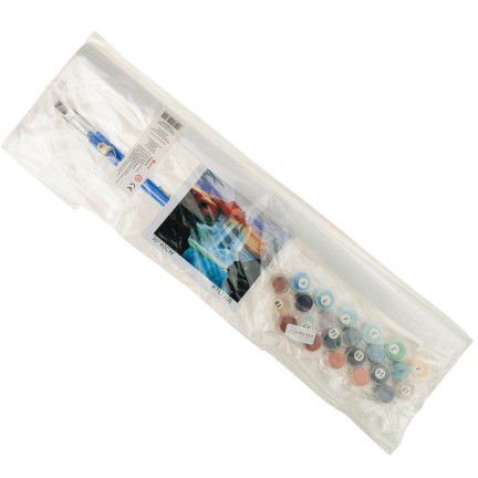 TG64616-4 OBRAZ DO MALOWANIA PO NUMERACH BEZ RAMY 30x40 MITYCZNY WODOSPAD