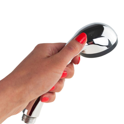 TG64637 SŁUCHAWKA PRYSZNICOWA NATRYSKOWA DO PRYSZNICA CHROM PRYSZNIC RĘCZNY