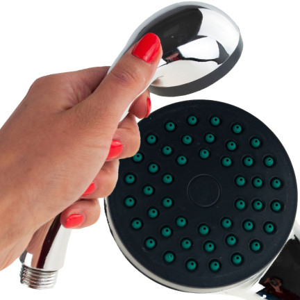 TG64637 SŁUCHAWKA PRYSZNICOWA NATRYSKOWA DO PRYSZNICA CHROM PRYSZNIC RĘCZNY