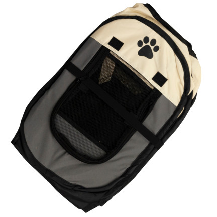 TG64647 KOJEC KLATKA DLA PSA KOTA ZAGRODA LEGOWISKO BRAMKA PODRÓŻNA SKŁADANA