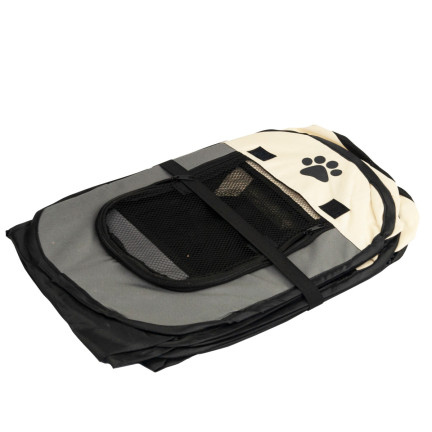 TG64647 KOJEC KLATKA DLA PSA KOTA ZAGRODA LEGOWISKO BRAMKA PODRÓŻNA SKŁADANA