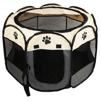 TG64647 KOJEC KLATKA DLA PSA KOTA ZAGRODA LEGOWISKO BRAMKA PODRÓŻNA SKŁADANA