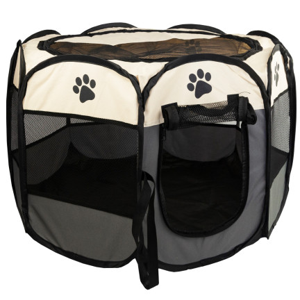 TG64647 KOJEC KLATKA DLA PSA KOTA ZAGRODA LEGOWISKO BRAMKA PODRÓŻNA SKŁADANA