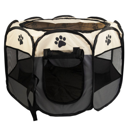 TG64647 KOJEC KLATKA DLA PSA KOTA ZAGRODA LEGOWISKO BRAMKA PODRÓŻNA SKŁADANA