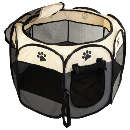 TG64647 KOJEC KLATKA DLA PSA KOTA ZAGRODA LEGOWISKO BRAMKA PODRÓŻNA SKŁADANA