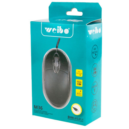 TG64658 MYSZ PRZEWODOWA OPTYCZNA MAŁA WYGODNA DO KOMPUTERA LAPTOPA MYSZKA