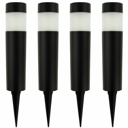 TG64662-2 LAMPKA SOLARNA OGRODOWA LAMPA LED WBIJANA 4SZT  SŁUPEK SOLAR GRUNTOWA