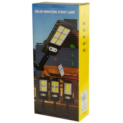 TG64681 LAMPA ULICZNA LED LATARNIA SOLARNA 120led + PILOT