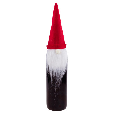 TG66017 SKRZAT ETUI POKROWIEC DEKORACYJNY na BUTELKĘ lub SZTUĆCE OZDOBA NA STOLE