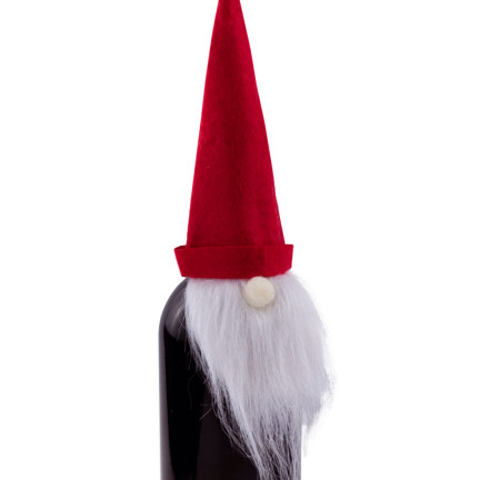 TG66017 SKRZAT ETUI POKROWIEC DEKORACYJNY na BUTELKĘ lub SZTUĆCE OZDOBA NA STOLE