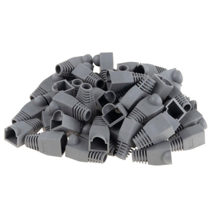 TG66225 OSŁONA WTYKU SIECIOWA RJ45 RJ-45 50SZT OSŁONKI GUMOWE ZESTAW NAKŁADKA