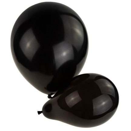 TG66228 GIRLANDA BALONOWA 120SZT KONFETTI ZŁOTA CZARNA 5m URODZINY PANIEŃSKI ŚLUB