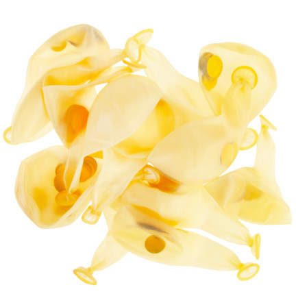 TG66228 GIRLANDA BALONOWA 120SZT KONFETTI ZŁOTA CZARNA 5m URODZINY PANIEŃSKI ŚLUB