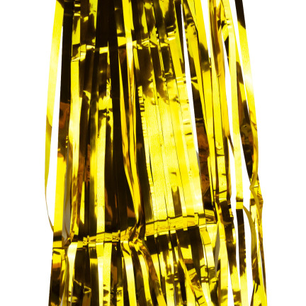 TG66229-2 KURTYNA FOLIOWA ZŁOTA DEKORACJA SYLWESTER ŚLUB TŁO FOTOBUDKA NOWY ROK