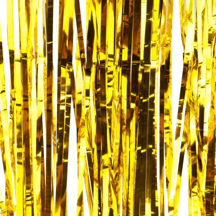 TG66229-2 KURTYNA FOLIOWA ZŁOTA DEKORACJA SYLWESTER ŚLUB TŁO FOTOBUDKA NOWY ROK