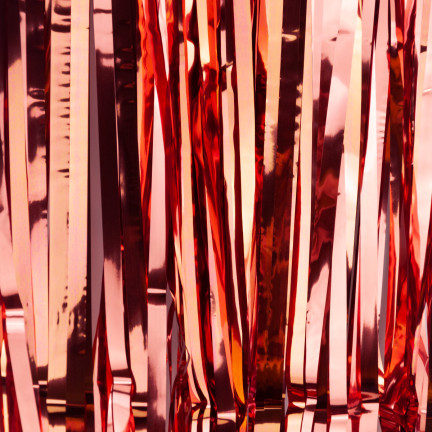 TG66229-3 KURTYNA FOLIOWA DEKORACYJNA SZAMPAŃSKI URODZINY