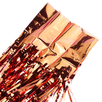 TG66229-3 KURTYNA FOLIOWA DEKORACYJNA SZAMPAŃSKI URODZINY