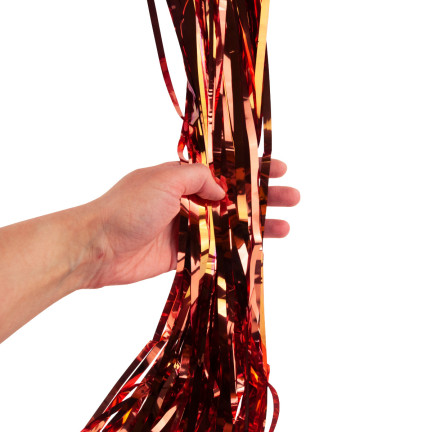 TG66229-3 KURTYNA FOLIOWA DEKORACYJNA SZAMPAŃSKI URODZINY