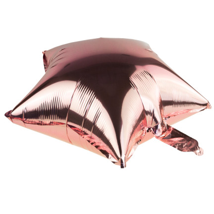 TG66234-3 BALON FOLIOWY GWIAZDKA RÓŻ URODZINY GWIAZDA NA HEL