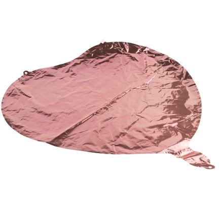 TG66235-3 BALON FOLIOWY SERCE RÓŻOWE SERDUSZKO NA HEL