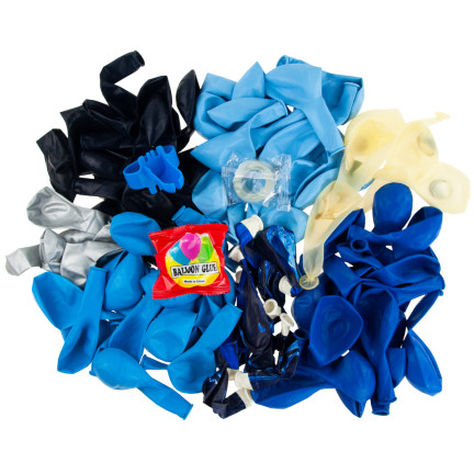 TG66237 GIRLANDA BALONOWA DUŻA ZESTAW BALONÓW NIEBIESKI URODZINY BABY SHOWER BOY