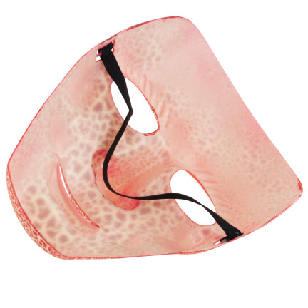 Maska diabła, czerwona, przebranie na Halloween, z gumką, uniwersalna