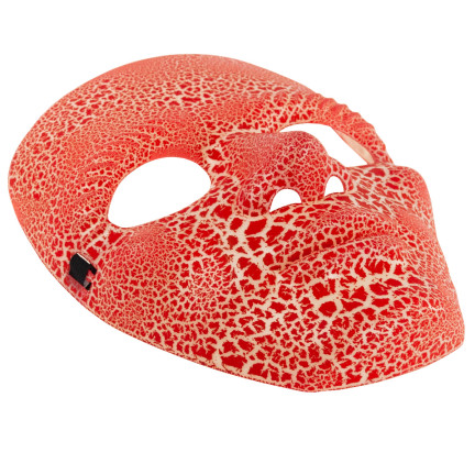 Maska diabła, czerwona, przebranie na Halloween, z gumką, uniwersalna