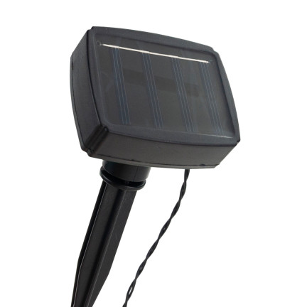 TG66774 LAMPA SOLARNA OGRODOWA RATTANOWA LAMPKI LED 4SZT SŁUPEK WBIJANE PANEL SOLAR