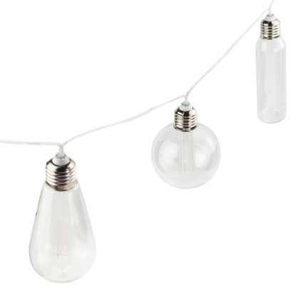 TG66778 LAMPA SOLARNA GIRLANDA OGRODOWA LED ŁAŃCUCH ŚWIETLNY LOFTOWY ŻARÓWKI SOLAR