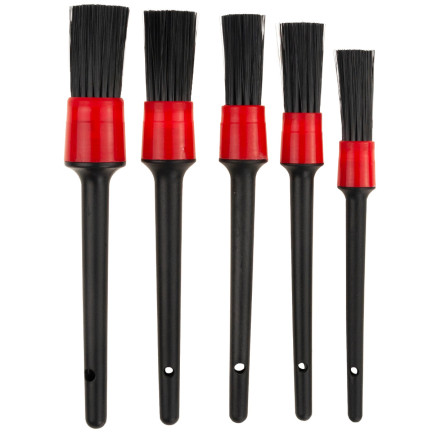 TG66803 ZESTAW PĘDZLI szczotek DO PIELĘGNACJI SAMOCHODU DETAILINGU CZYSZCZENIA felg