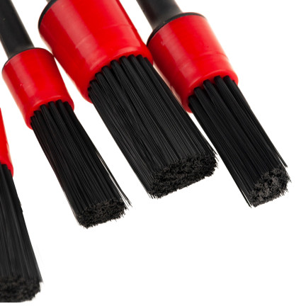 TG66803 ZESTAW PĘDZLI szczotek DO PIELĘGNACJI SAMOCHODU DETAILINGU CZYSZCZENIA felg