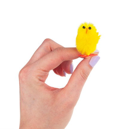 TG66830 KURCZACZKI KURCZAKI WIELKANOCNE PISKLĘTA KURA MINI WIELKANOC STROIK FIGURKI