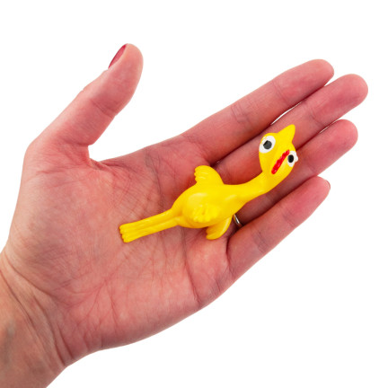 TG67247 PROCA LATAJĄCY KURCZAK ZABAWKA KATAPULTA ANTYSTRESOWA GRA