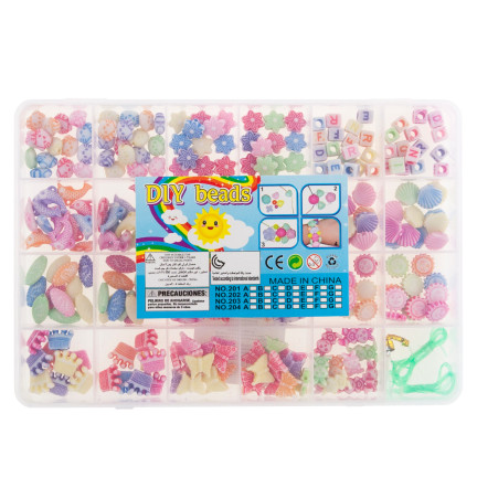 TG67277 ZESTAW DO ROBIENIA BRANSOLETEK KORALIKI DIY BEADS BRANSOLETKI