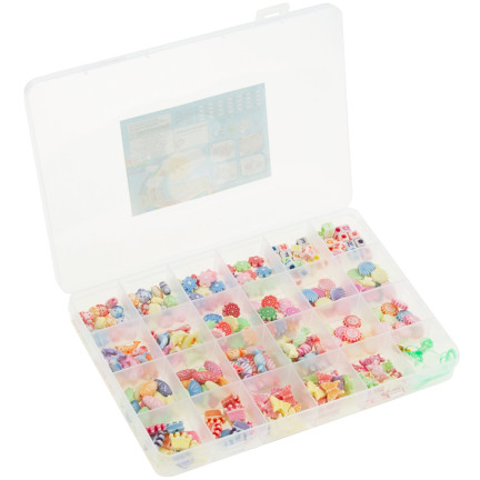 TG67277 ZESTAW DO ROBIENIA BRANSOLETEK KORALIKI DIY BEADS BRANSOLETKI