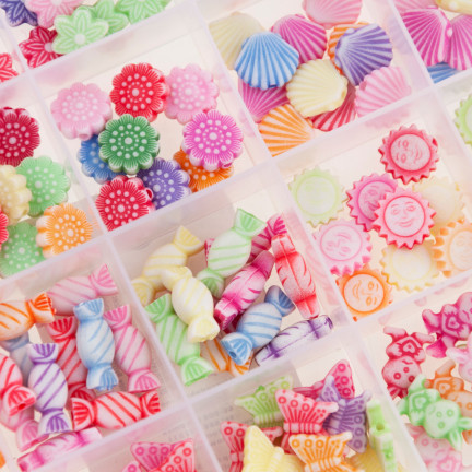 TG67277 ZESTAW DO ROBIENIA BRANSOLETEK KORALIKI DIY BEADS BRANSOLETKI