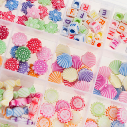 TG67277 ZESTAW DO ROBIENIA BRANSOLETEK KORALIKI DIY BEADS BRANSOLETKI