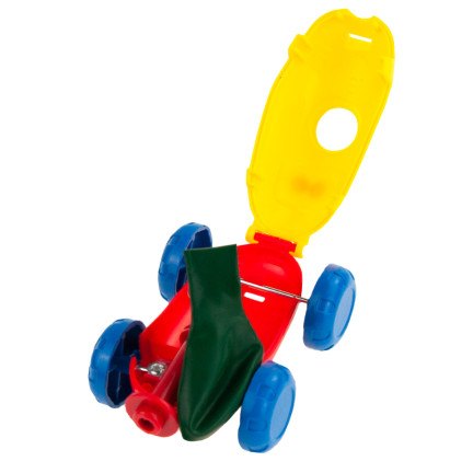 TG67285 SAMOCHÓD WYRZUTNIA BALONÓW AUTKA AERODYNAMICZNY 2 AUTA ZESTAW POMPKA BALONY