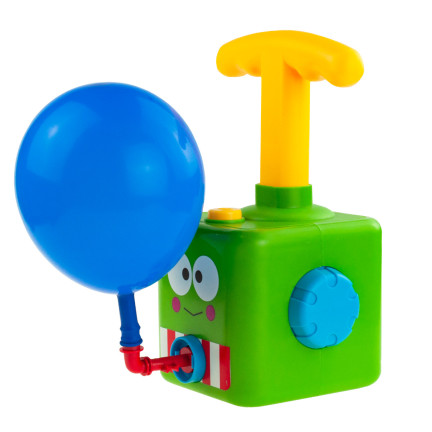 TG67285 SAMOCHÓD WYRZUTNIA BALONÓW AUTKA AERODYNAMICZNY 2 AUTA ZESTAW POMPKA BALONY