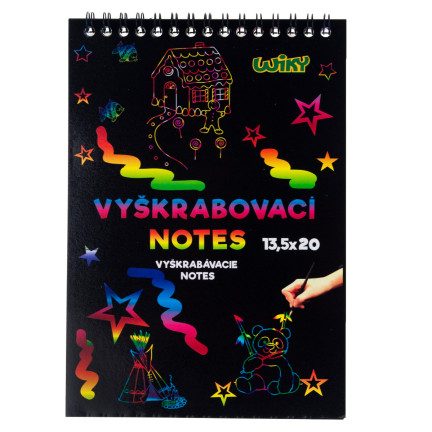 TG67286 WYDRAPYWANKA ZDRAPYWANKA KOLOROWANKA NOTES A5